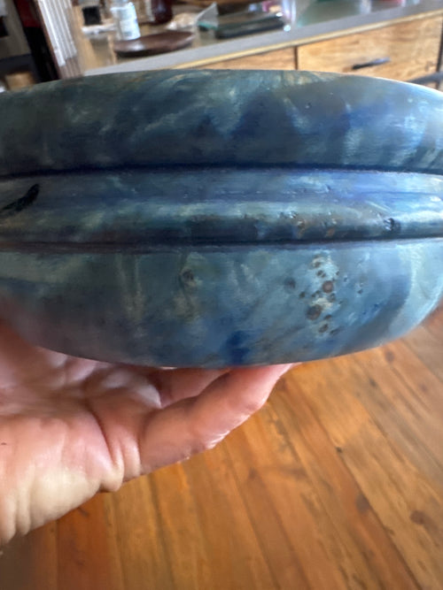 Silver Maple Nevada Blue Bowl