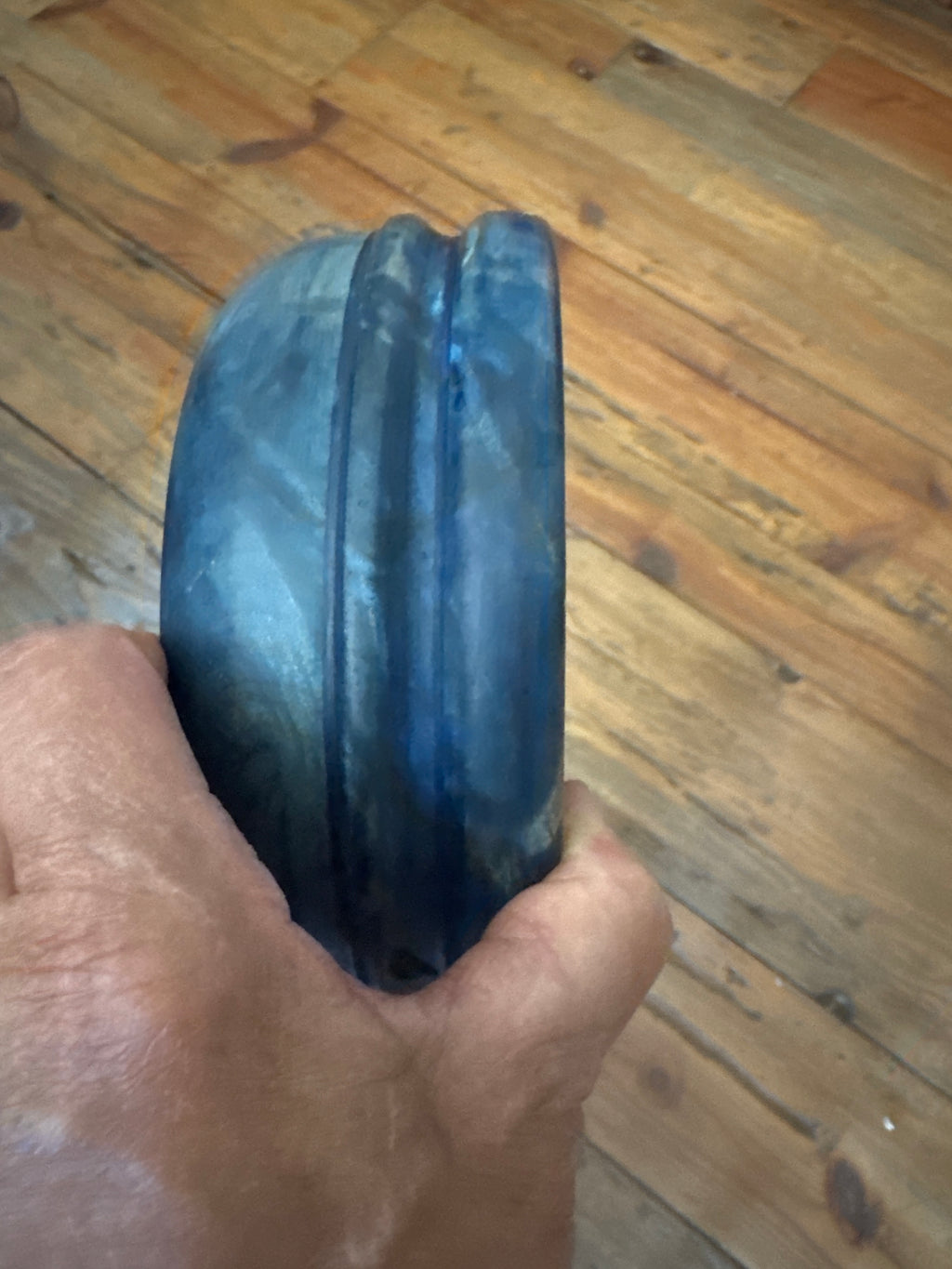 Silver Maple Nevada Blue Bowl